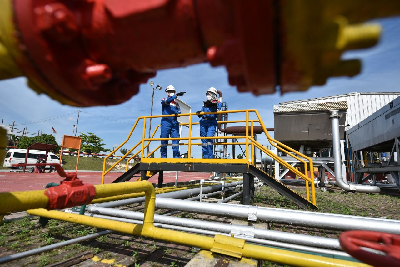 Ingin Capai Target Produksi Subholding Gas Pertamina Salurkan Gas Bumi