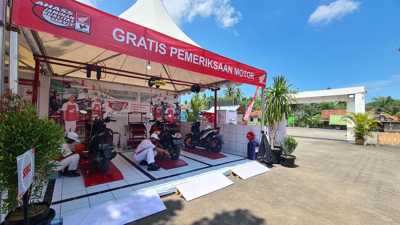 Bale Santai Honda 2023 Siap Layani Pemudik Bermotor Jogjaaja