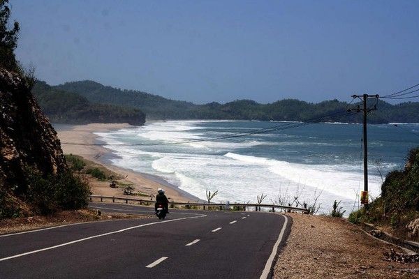 Ruas jalur lingkar selatan Pacitan-Trenggalek 