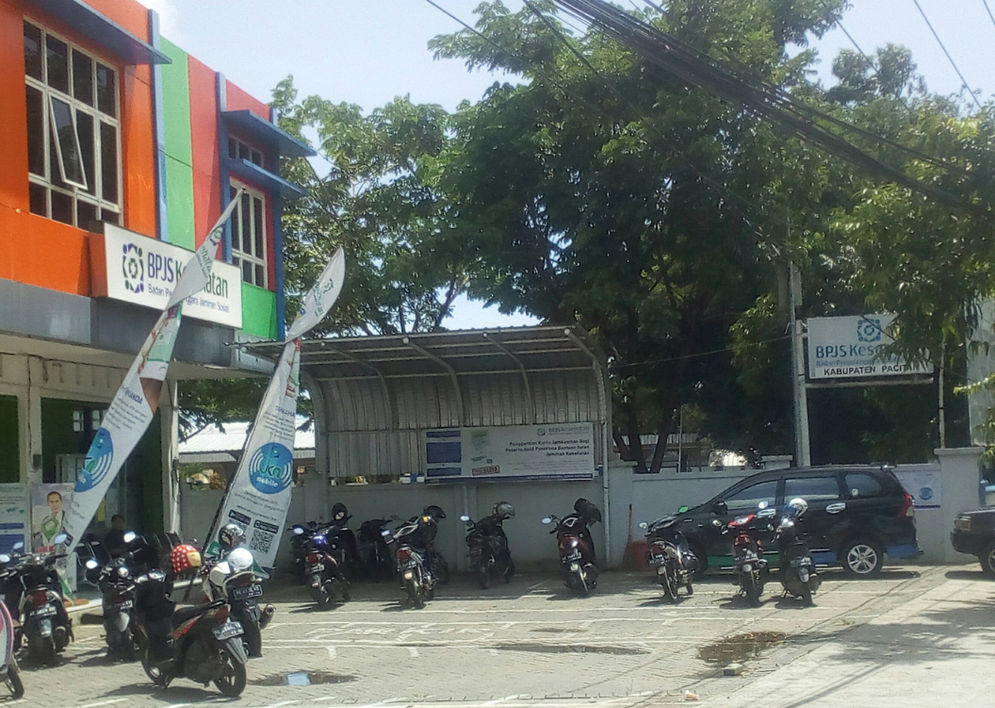 Kantor BPJS Cabang Pacitan. Minat masyarakat menjadi peserta BPJS Mandiri masih rendah