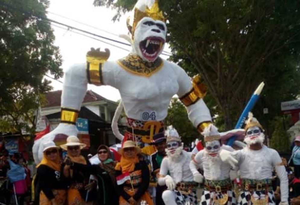 Kreasi Hanoman SMK 1 Pacitan