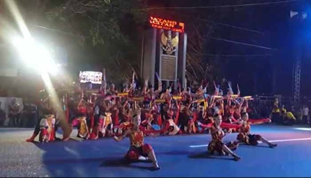 Salah satu penampilan peserta Festival Rontek 2018