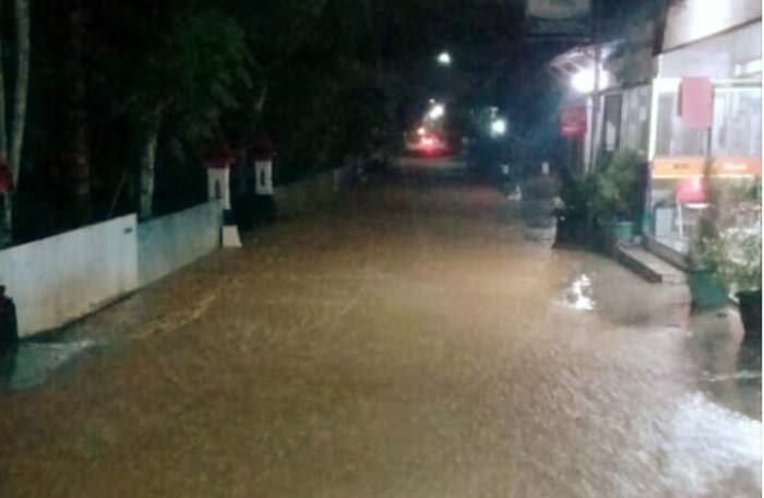 Banjir di wilayah Kecamatan Ngadirojo 