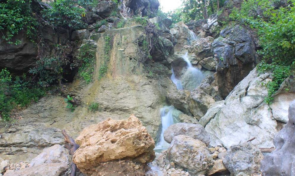 Air terjun Kandang Gede, yang berada di Desa Sukoharjo, Kecamatan Pacitan,