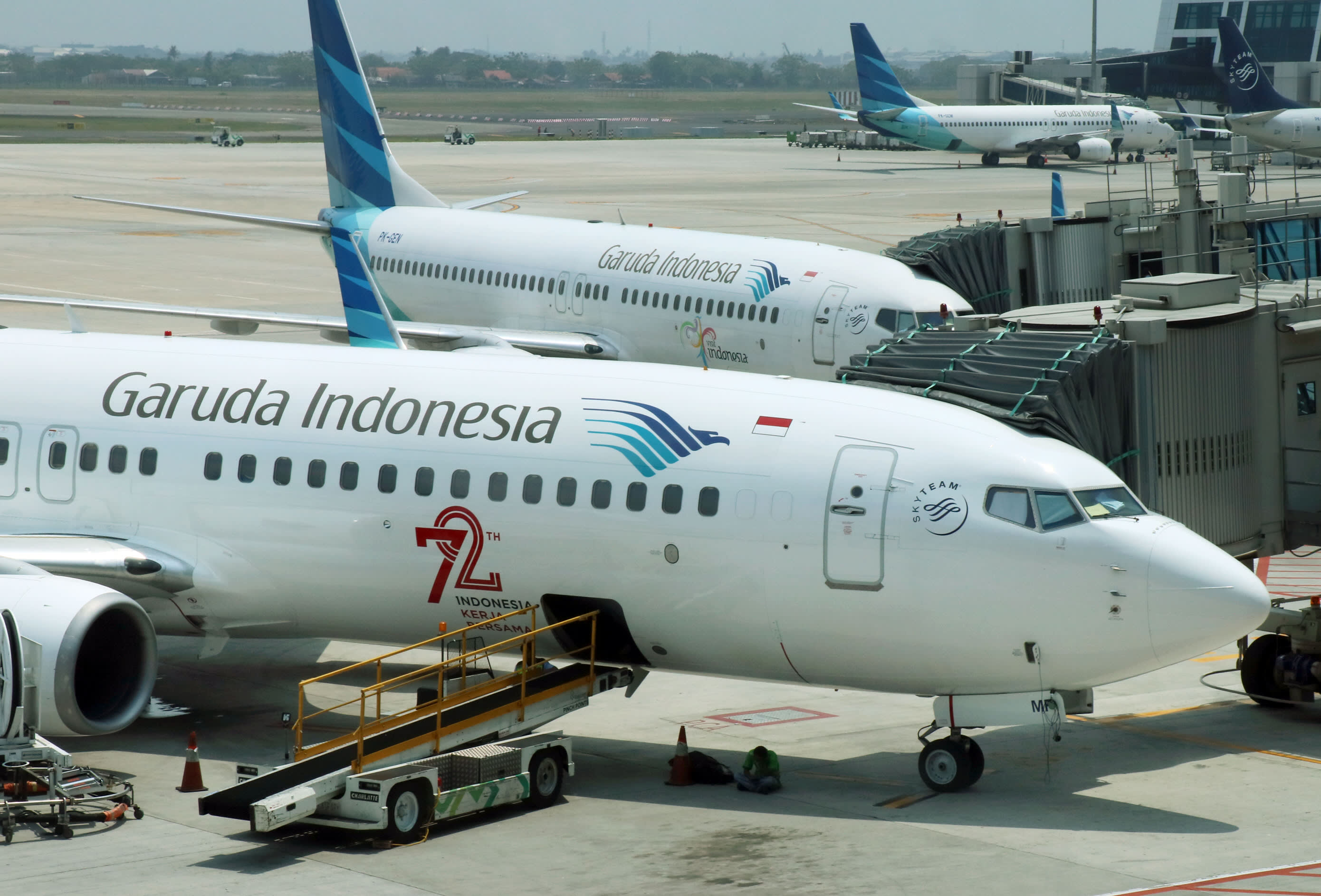 <p>Pesawat Garuda Airlines/Wi</p>
