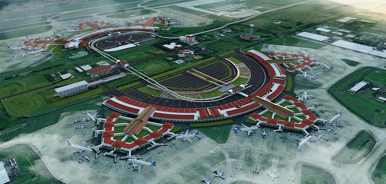 <p>Birdeye bandara internasional Soekarno-Hatta. / Dok. Angkasa Pura II</p>
