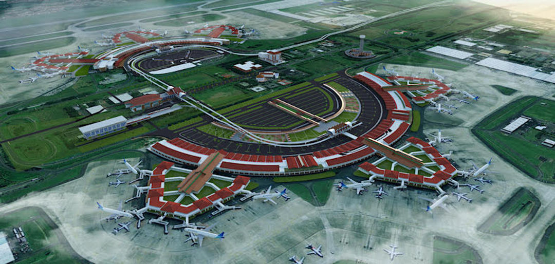 <p>Birdeye bandara internasional Soekarno-Hatta. / Dok. Angkasa Pura II</p>
