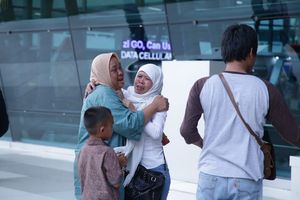ekerja Migran Indonesia dari Yordania berhasil tiba di bandara