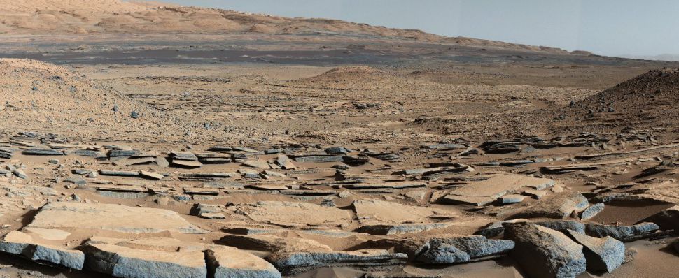 Begini Cara Mikroba Bertahan di Genangan Air Asin di Mars