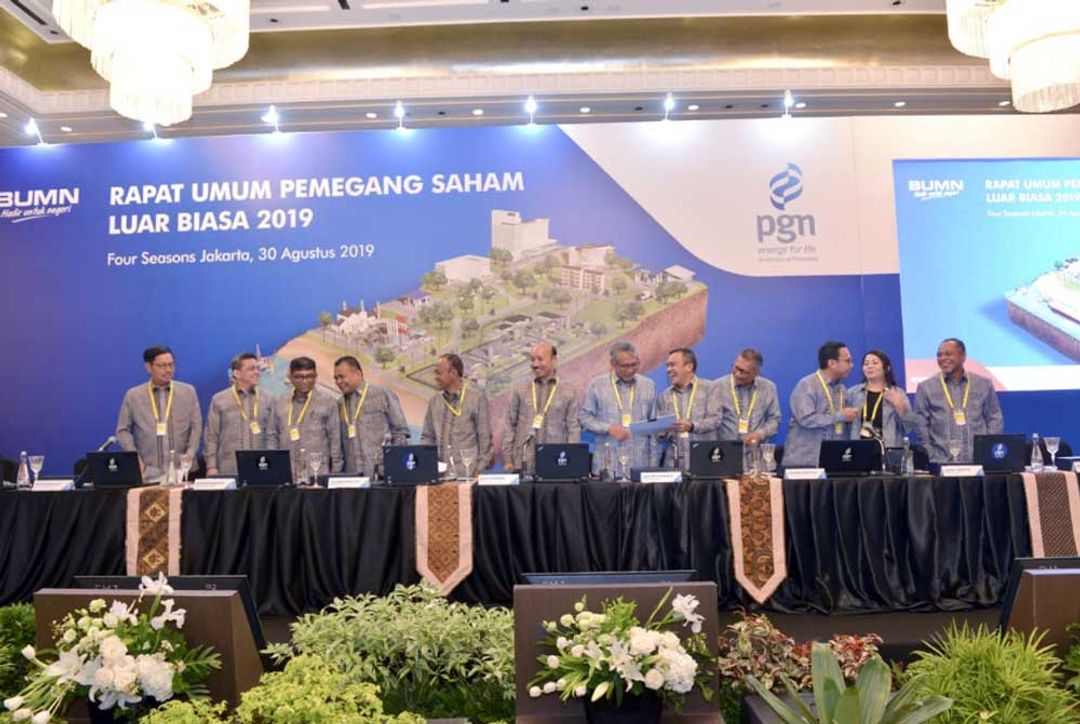 <p>Rapat Umum Pemegang Saham Luar Biasa PGN. / Perseroan</p>
