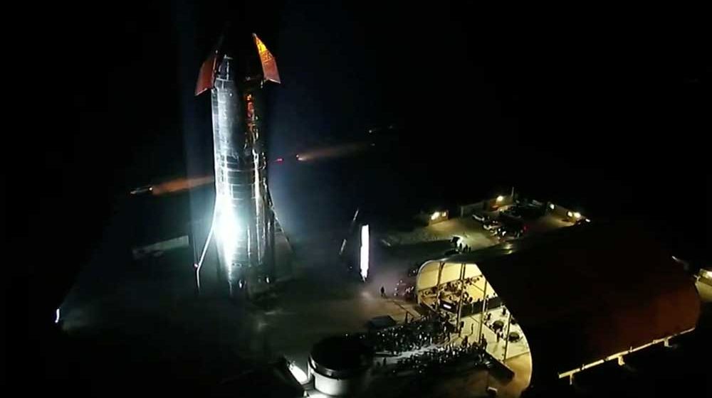 <p>Mock up Starship Mark. 1/SpaceX</p>
