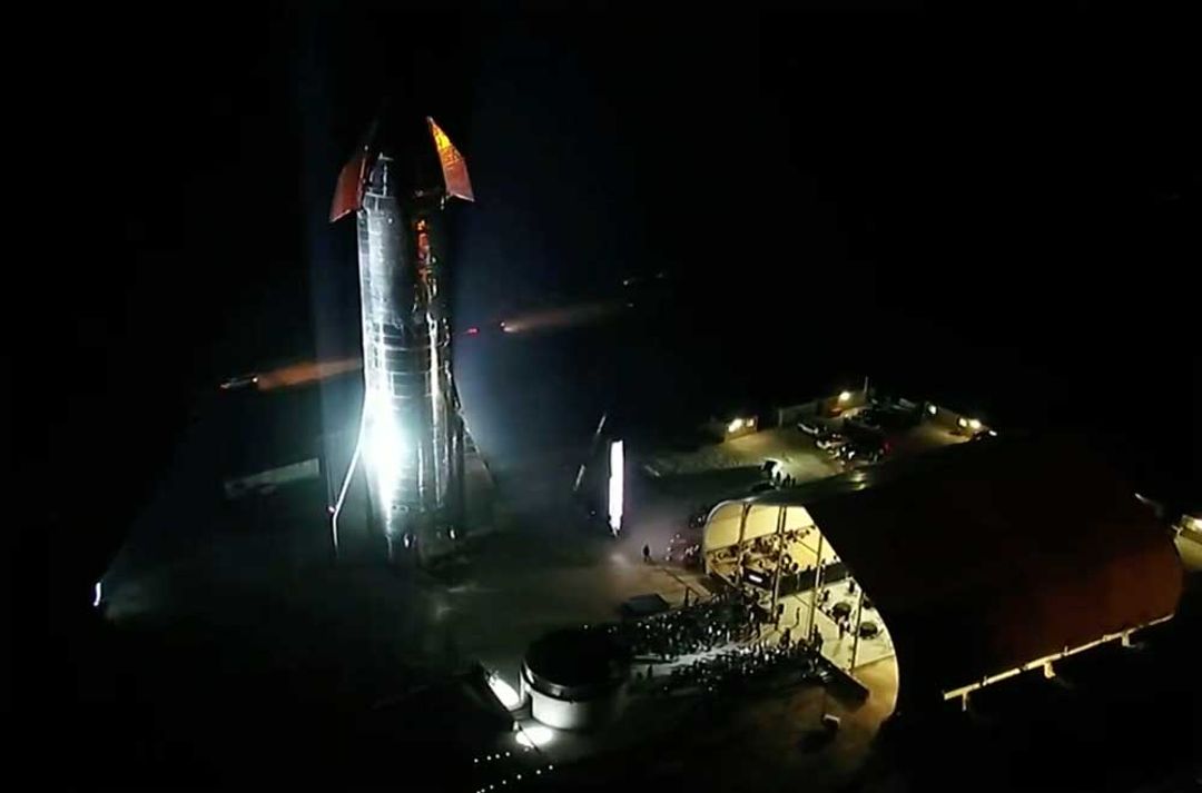 <p>Mock up Starship Mark. 1/SpaceX</p>
