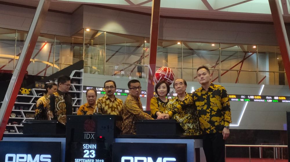 Harga Saham IPO Terbang 68,8%, OPMS Juga Raih Modal Rp 54 miliar