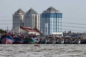 <p>Nelayan Muara Angke</p>