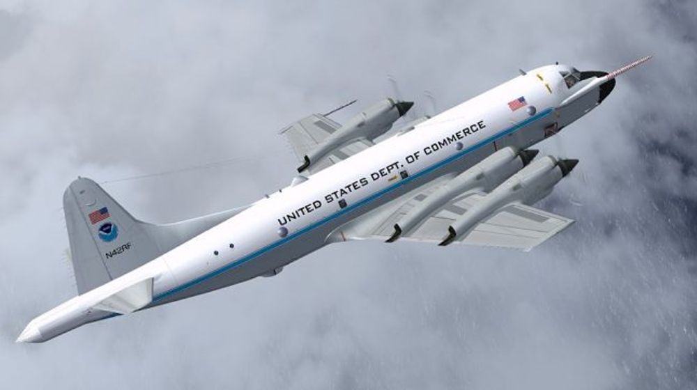 <p>Pesawat pemburu badai WP-3D </p>
