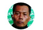 Sariman, salah satu driver Gojek di Jakarta.