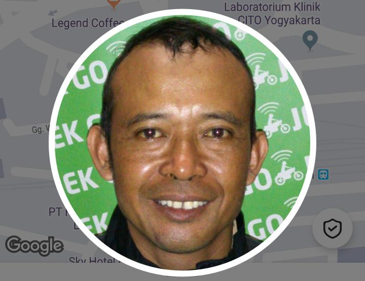 Langgeng, driver Gojek di Jogja.