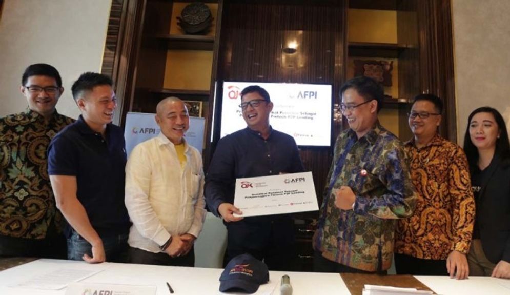 Enam fintech P2P lending mendapatkan izin dari OJK