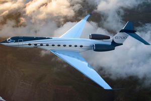 <p>Gulfstream </p>
