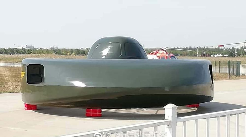 China Ungkap Konsep Helikopter Berbentuk Piring Terbang Yang Eksotis