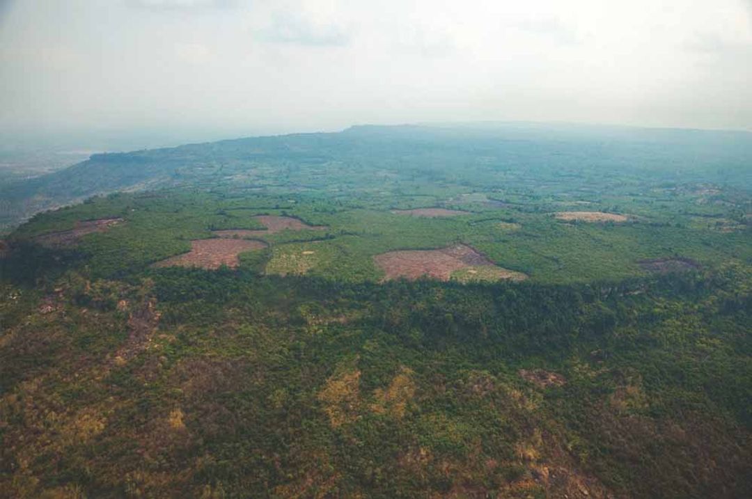 Kota Kuno Ditemukan di Tengah Hutan Kamboja