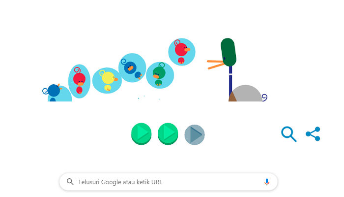 Google Doodle ikut memperingati Hari Ayah Nasional