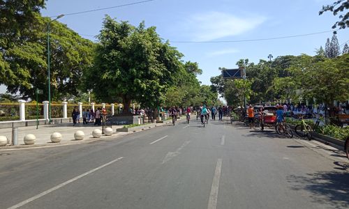Uji coba Malioboro bebas kendaraan.