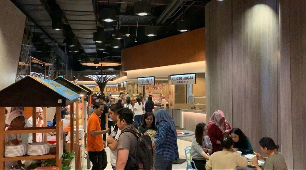 Suasana Kampoeng Koeliner di SOHO Pancoran