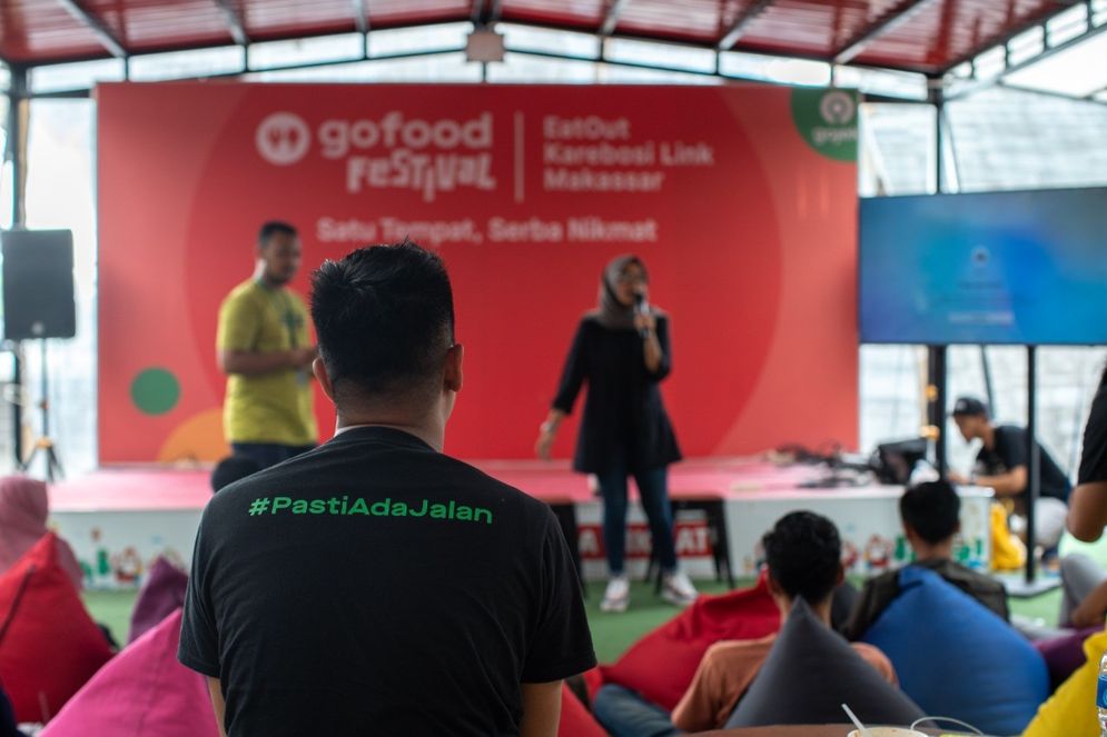 Foto Suasana GoFood Festival di Makassar