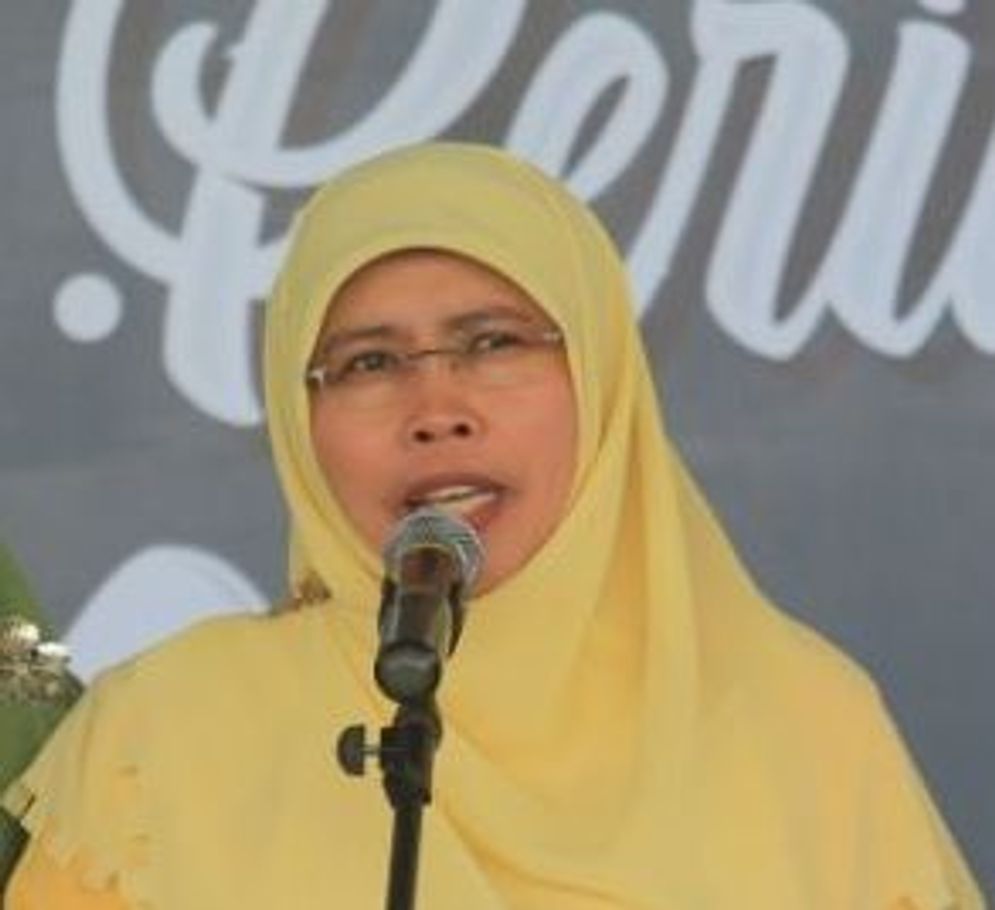Bandung - Siti Muntamah Oded  saat menjadi narasumber dalam acara Hari Ibu di Kiara Artha Park, Kota Bandung beberapa waktu lalu, Senin, (8/12/2019)