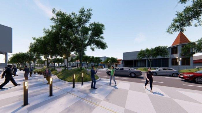Revitalisasi Jalan Sudirman Yogyakarta capai 90 persen