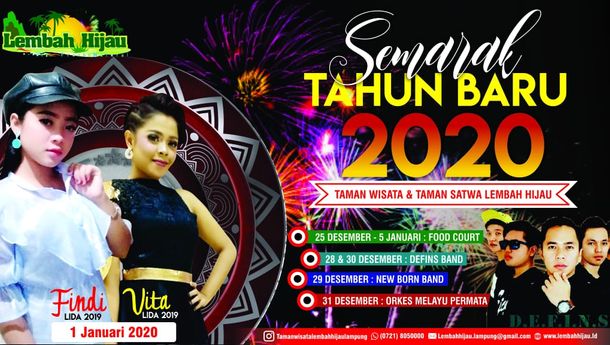 Liburan Akhir Tahun, Lembah Hijau Hadirkan Vita dan Findi Lida