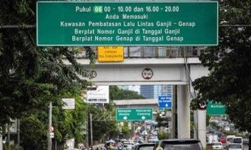 Libur Natal, Ganjil Genap Ditiadakan