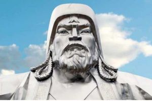 <p>Patung Janghis Khan</p>
