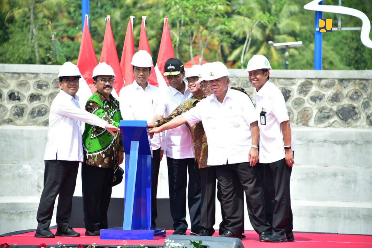 Peresmian Bendung Kamijoro Kab Kulonprogo