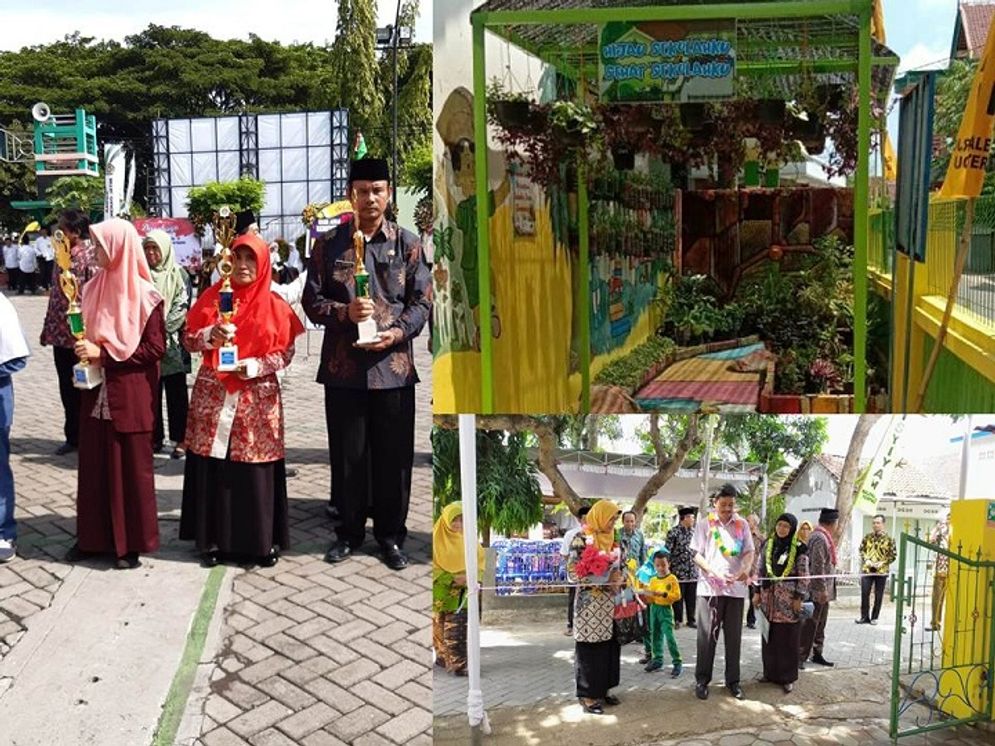 BABaleharjo Juara 1 Lomba Kebersihan dan Keindahan Sekolah Provinsi Jawa Timur