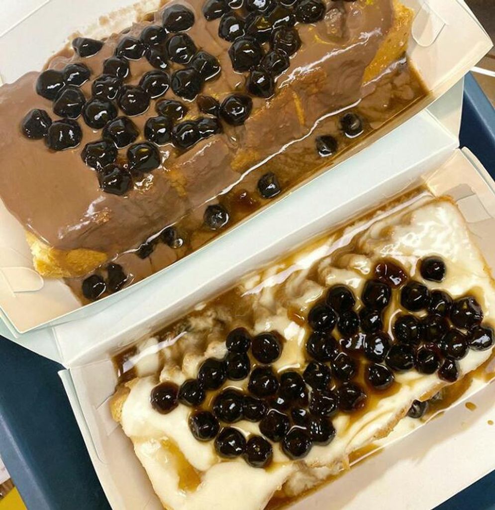 Boba Toas Cheese dan Nutella Dessert Best Seller