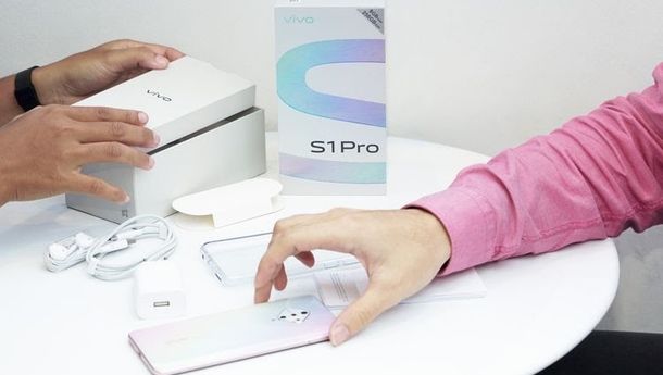 Vivo S1 pro Edisi 256 GB Resmi Rilis di Lampung