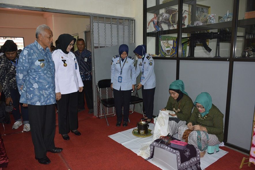 Peluncuran program rehabilitasi bagi warga binaan di Lapas Narkotika