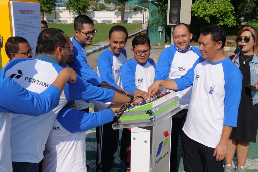 Pembukaan Bukan K3 di Pertamina MOR V, Jumat (17/1/2020).