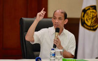 arcandra saat memberikan pengarahan