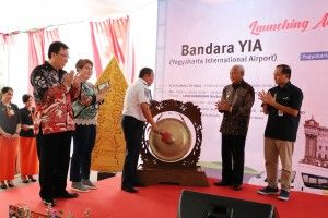 Peluncuran rute baru angkutan antarmoda YIA dan KSPN yang melewati Sleman.