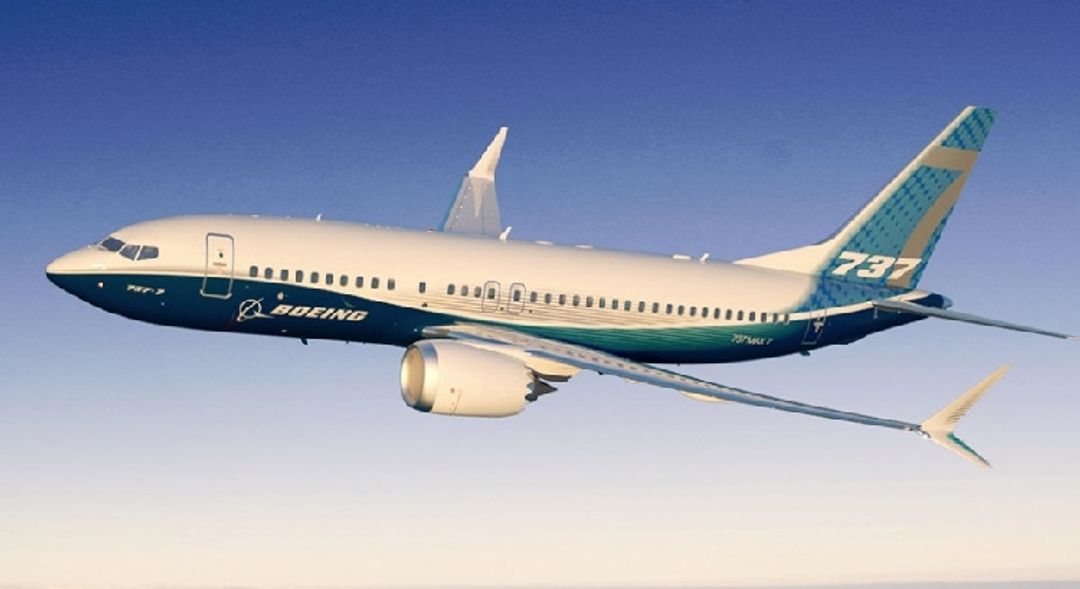 <p>Ilustrasi pesawat B737 MAX</p>
