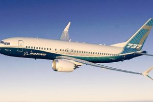 Ilustrasi pesawat B737 MAX