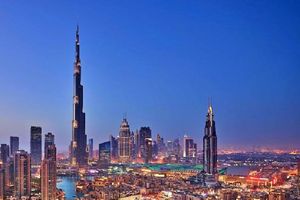 Gedung Pencakar Langit Burj Khalifa