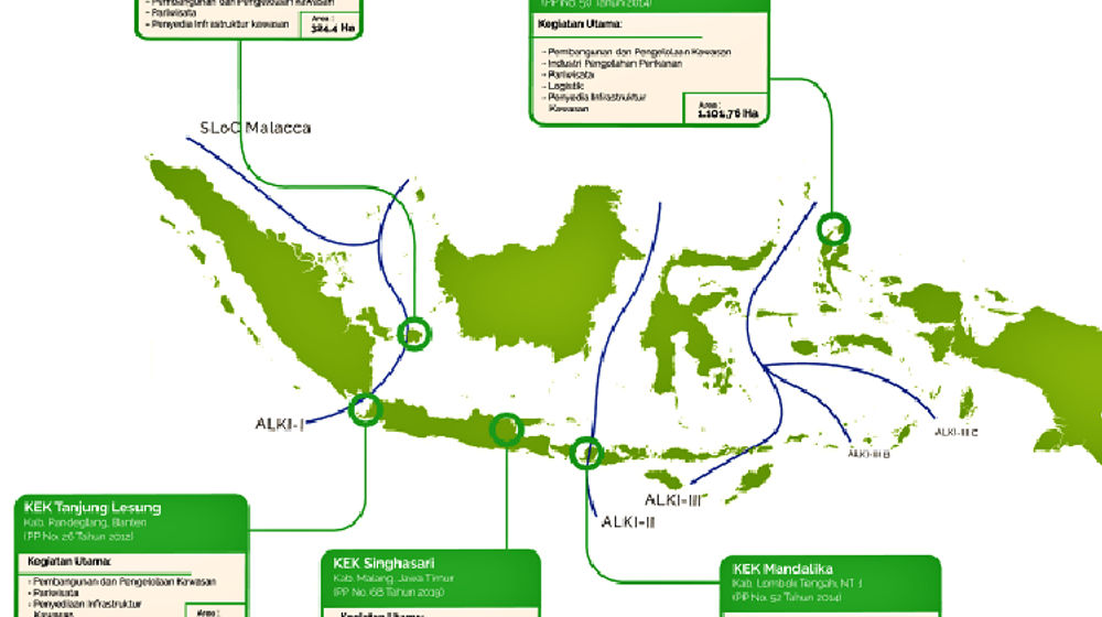 Map Kawasan Ekonomi Khusus