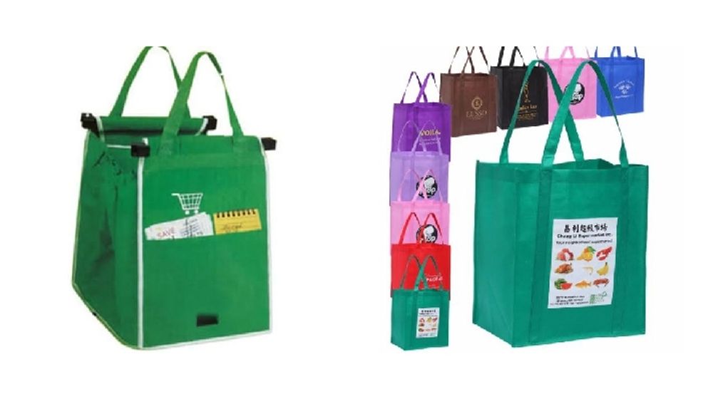 Ilustrasi tas belanja ramah lingkungan