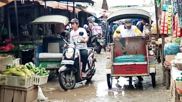Drainase Buruk, Pasar Intan Selalu Kebanjiran