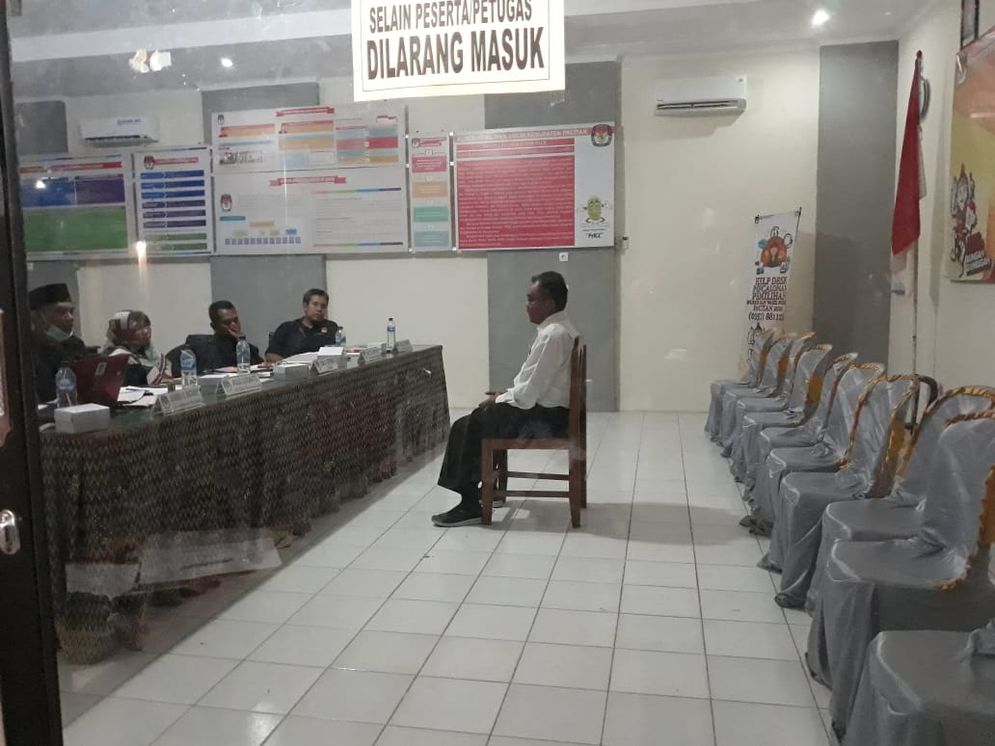 Tes Wawancara Paitia Pemilihan Kecamatan (PPK) Hari Pertama