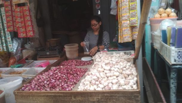 Harga Bawang Putih di Bandar Lampung Tembus Rp 60ribu/Kg